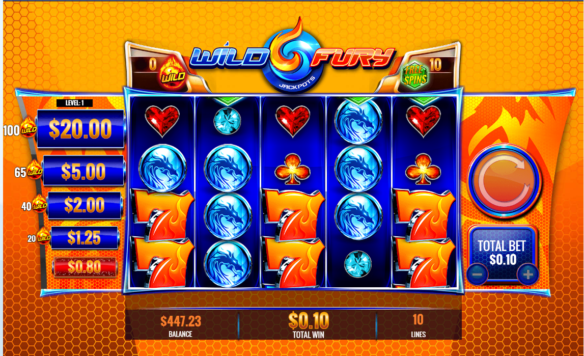 Wild Fury Jackpots slot